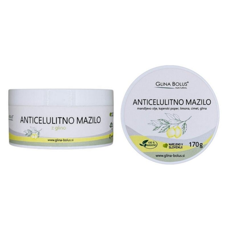 Anticelulitno mazilo z glino 170g