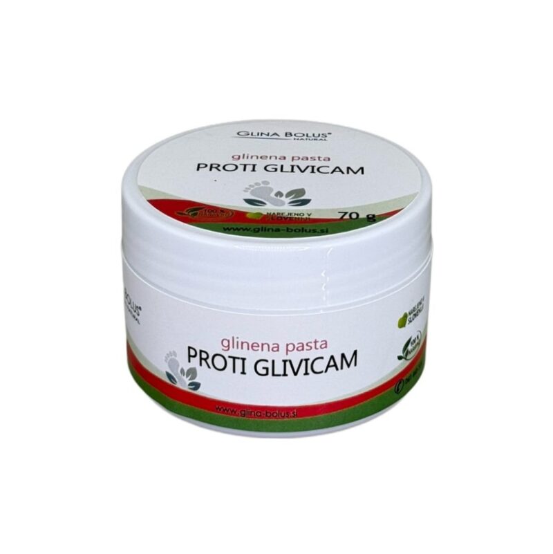 Glinena pasta proti glivicam 70g