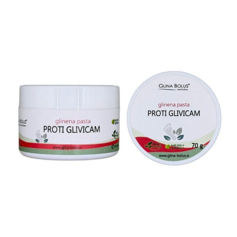 Glinena pasta proti glivicam 70g