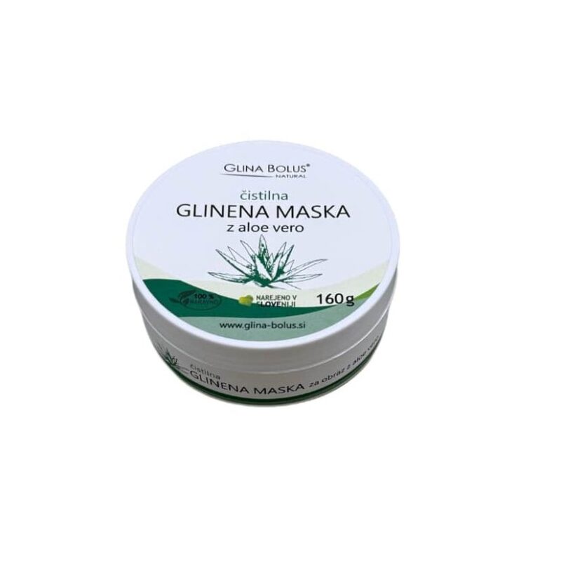 Glinena maska z aloe vero 160g