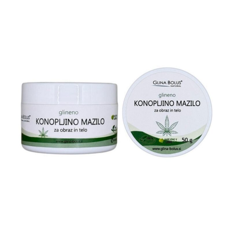 Glineno konopljino mazilo 50g