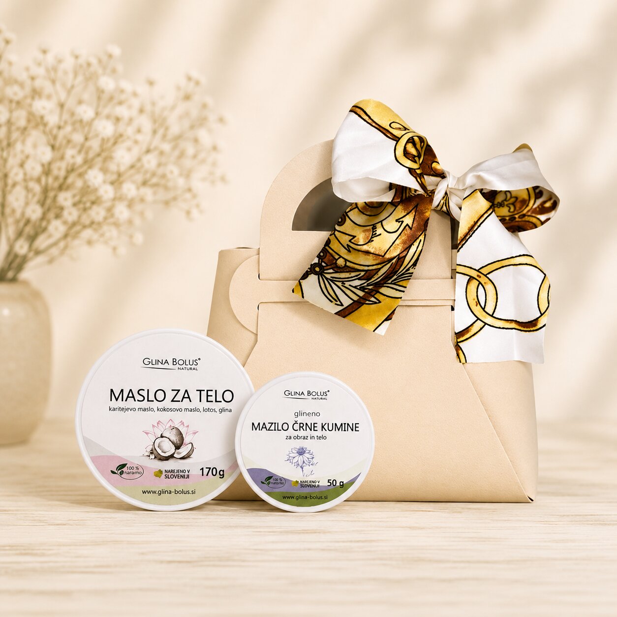 Skin Comfort Duo –  Maslo za telo + Mazilo črne kumine