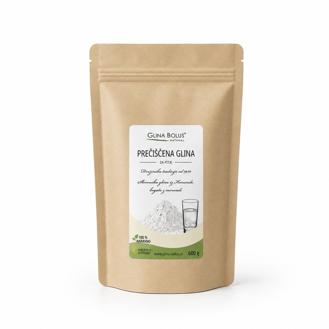 Bolus prečiščena glina 600g