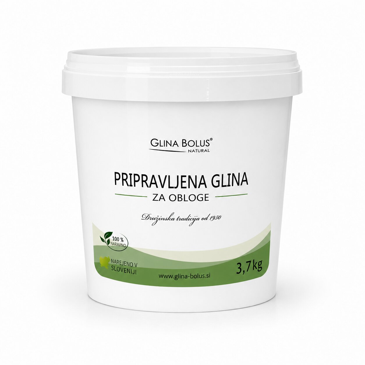 Glinena obloga 3,7kg