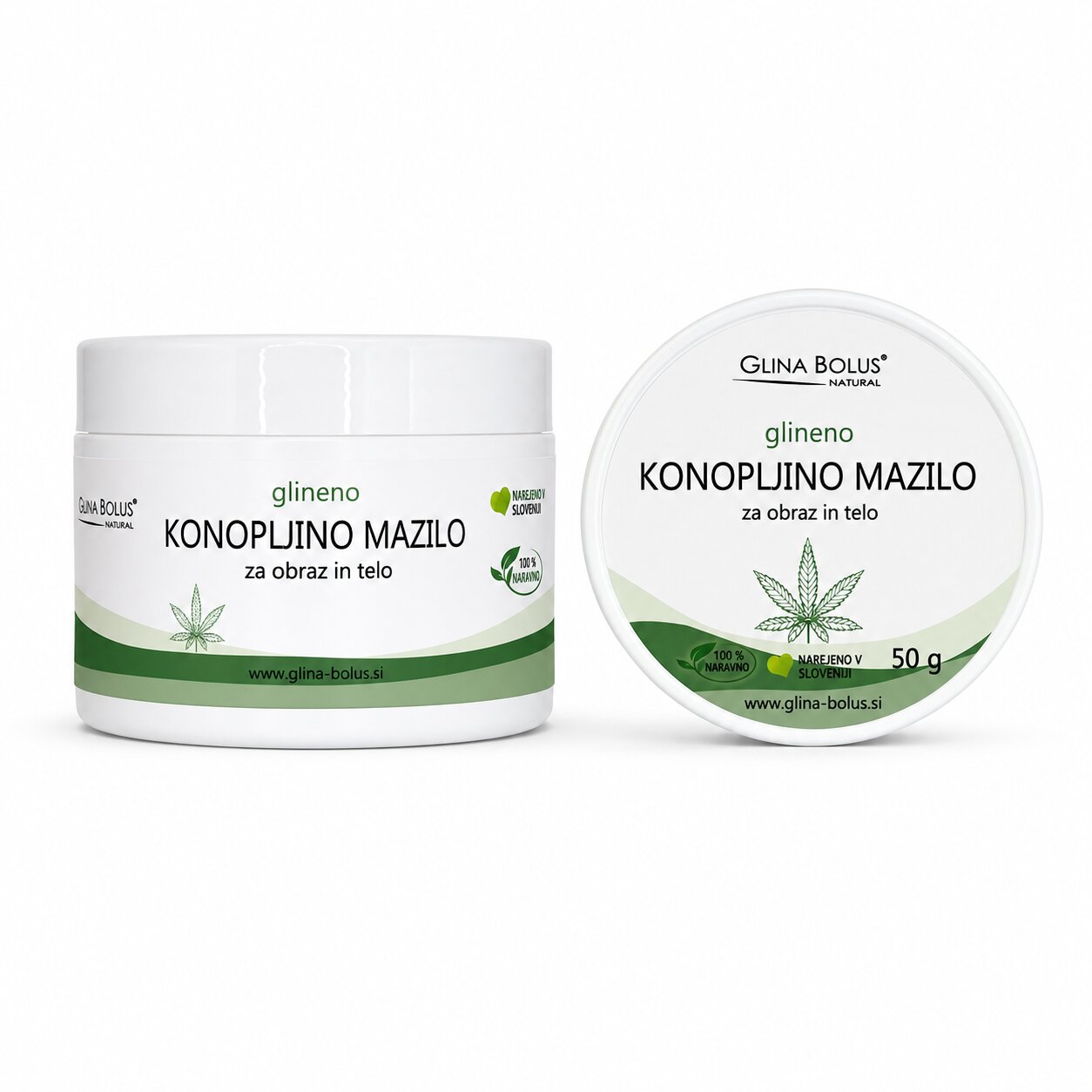Konopljino glineno mazilo 50g