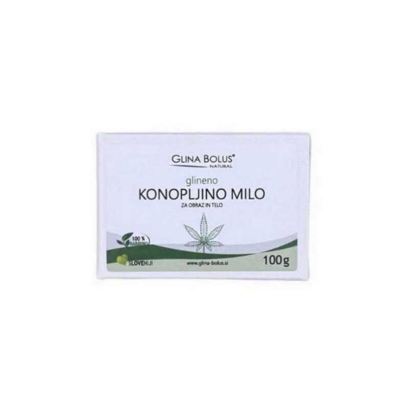 Konopljino glineno milo 100g