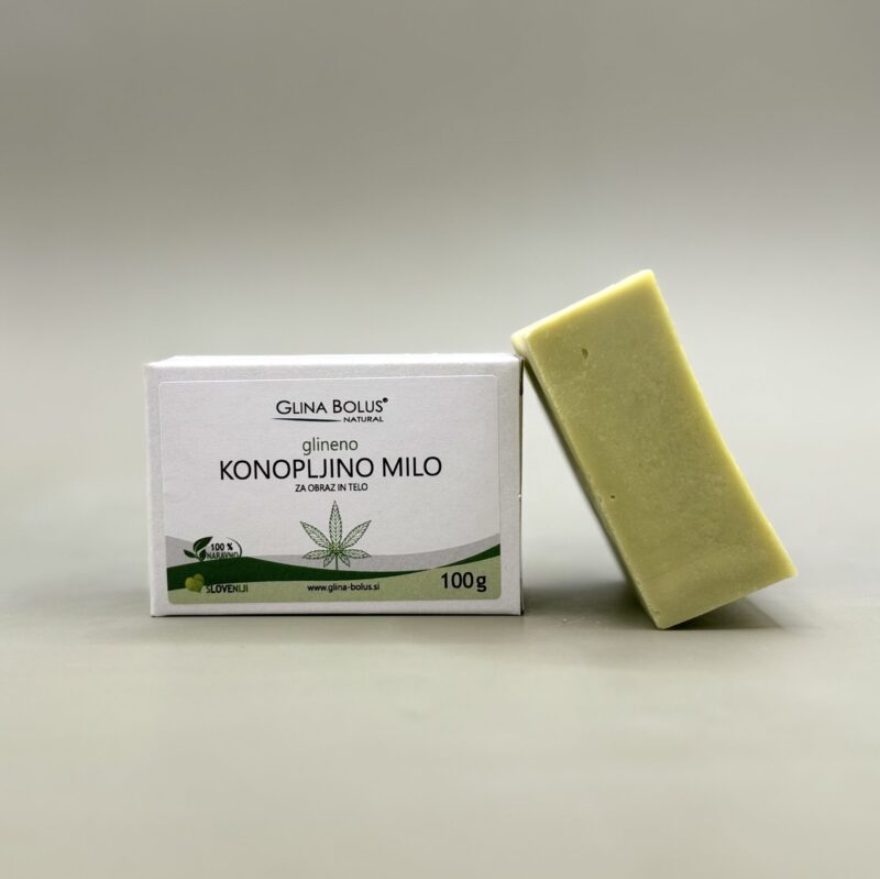 Konopljino glineno milo 100g