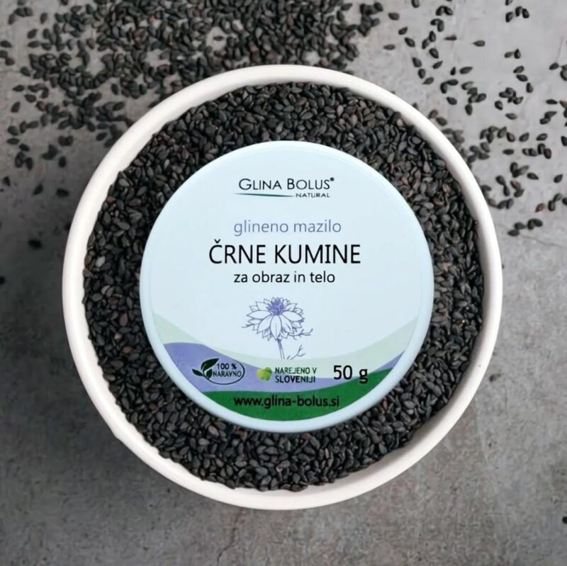 Glineno mazilo črne kumine 50g