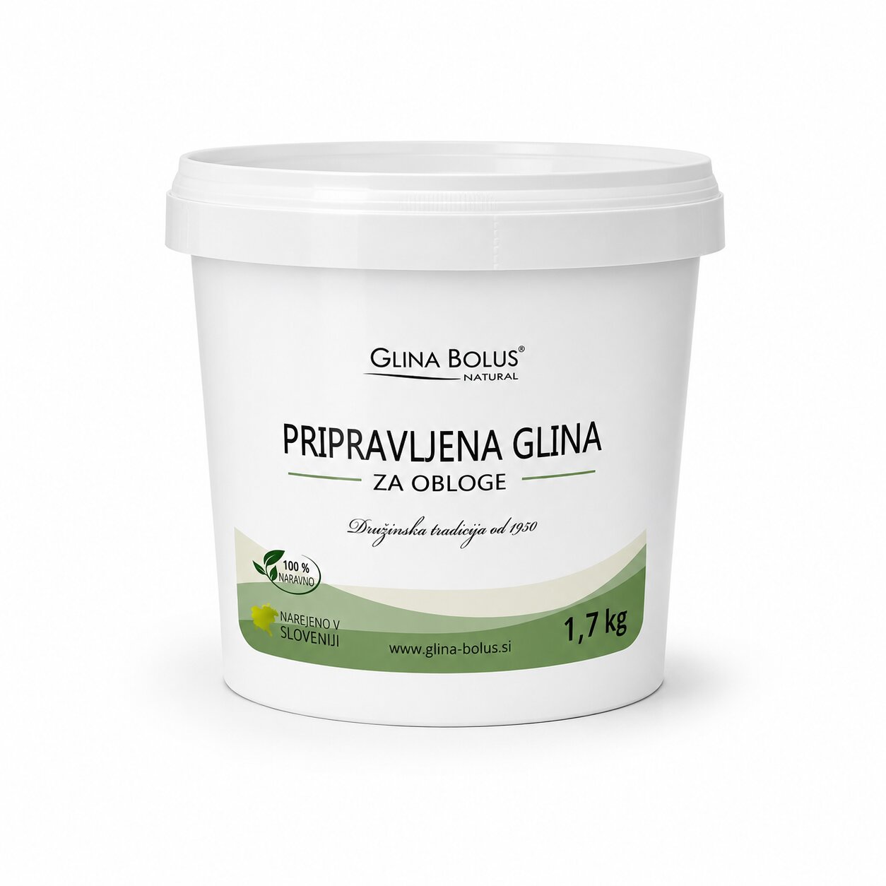 Glinena obloga 1,7kg
