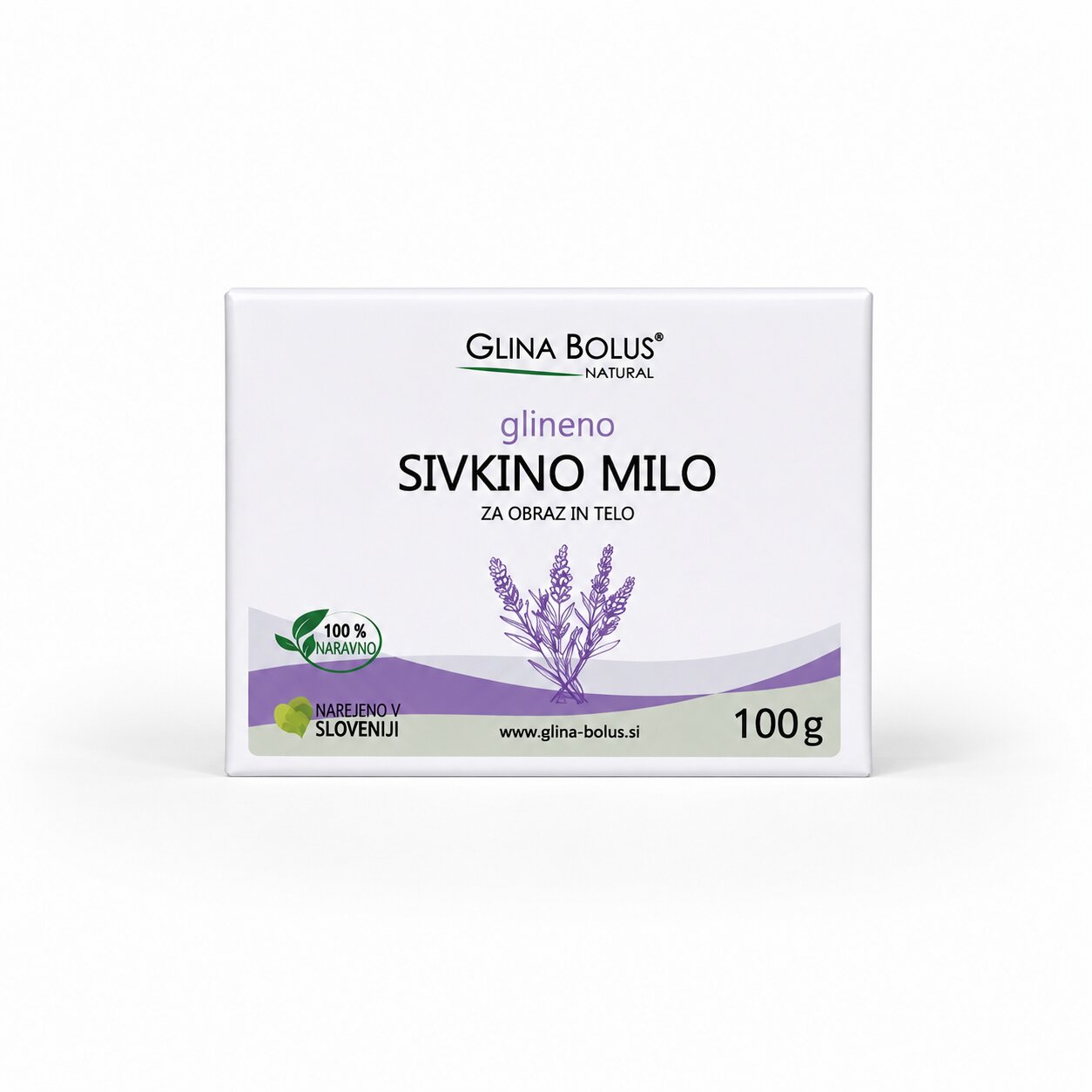 Sivkino glineno milo 100g