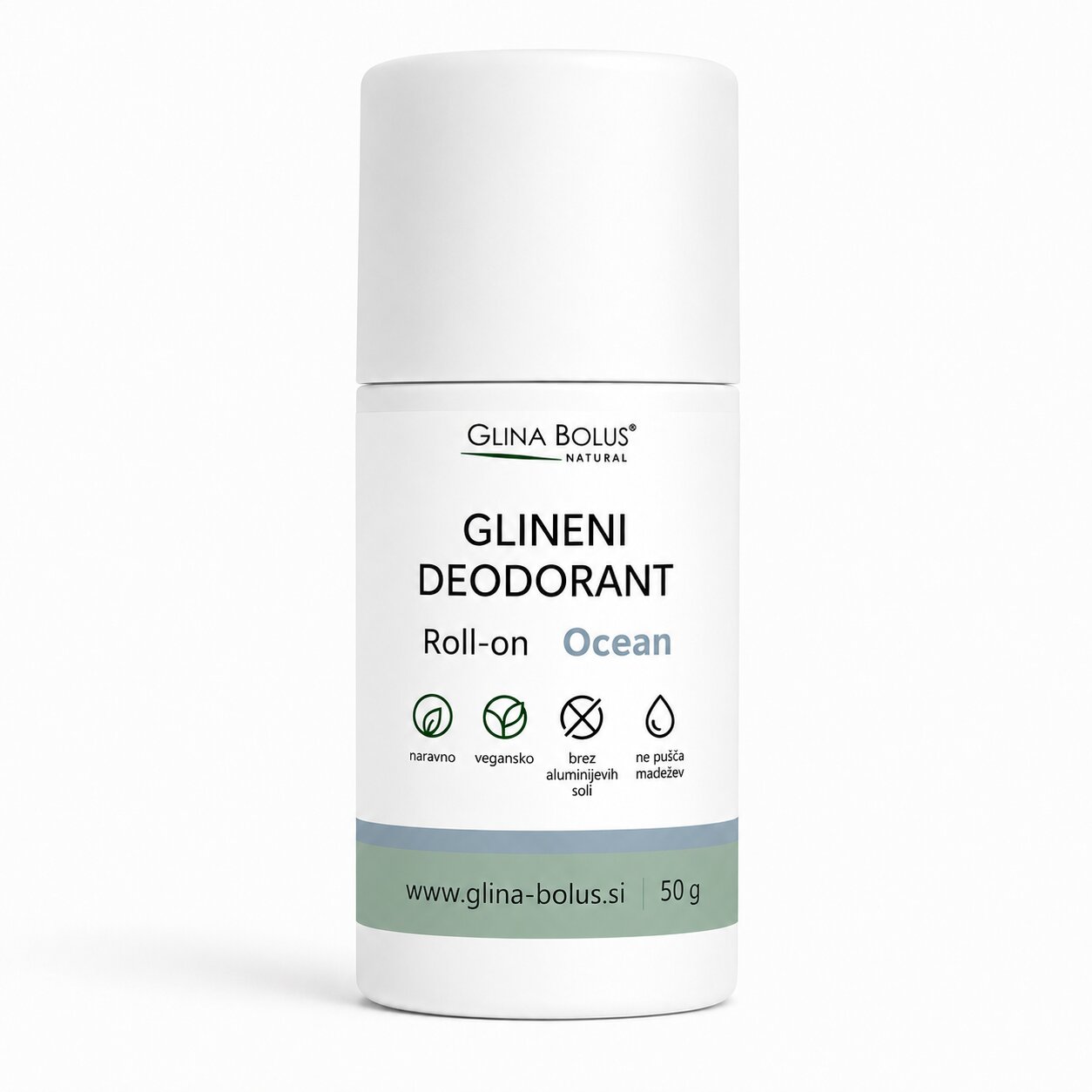 Glineni deodorant – Ocean (roll-on) 50ml